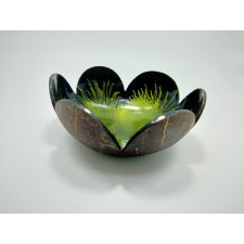 Coconut Shell Bowl,Lacquer Mosaic 13