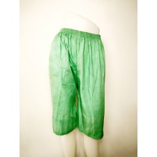 Dyed shorts, light green
